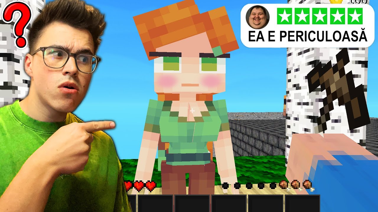 Minecraft, DAR Dacă Iau Damage, Joc o COPIE MAI PROASTA de Minecraft