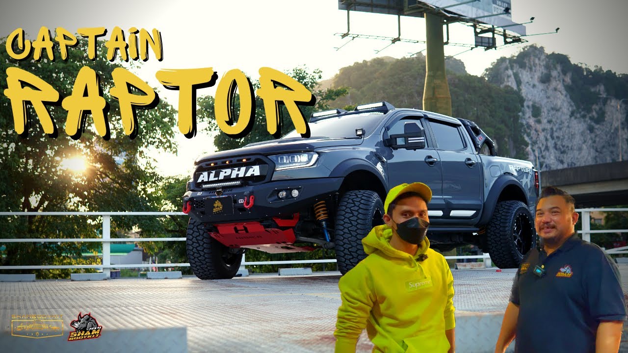 CAPTAIN RAPTOR | RANGER RAPTOR WITH HAMER ACCESSORIES | SHAM BODYKIT