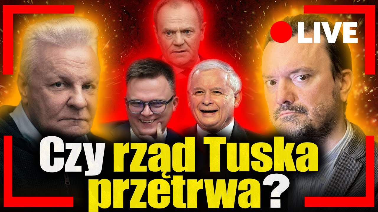 [LIVE] Bez litości. Czy rząd Tuska przetrwa? Jan Piński i Tomasz Szwejgiert