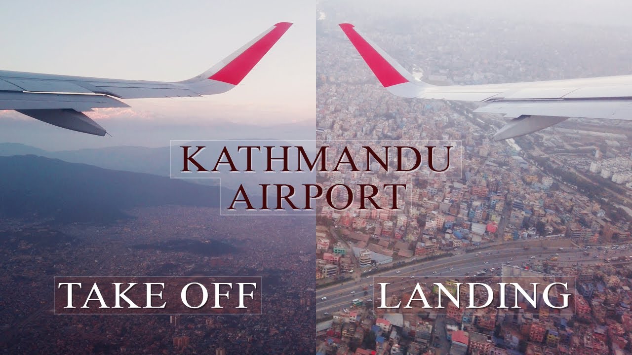 Air India Take off & Landing in Kathmandu, Tribhuvan International Airport | Travel Nepal | 4K UHD