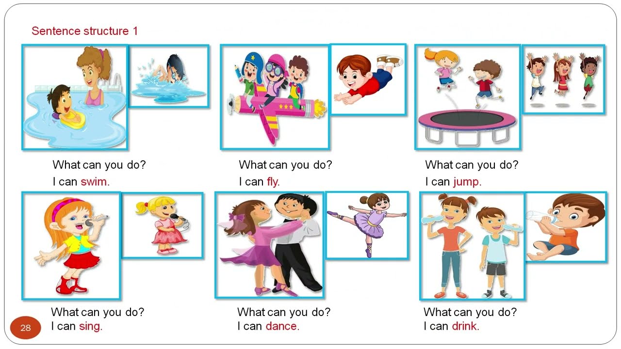 Lesson 6 Action verbs