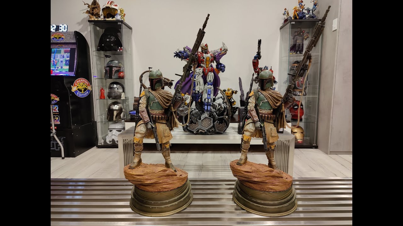TWO... Yes two Sideshow Mythos 1/5 Scale Boba Fett Bounty #239 Statue Unboxing, Assembly and Review!