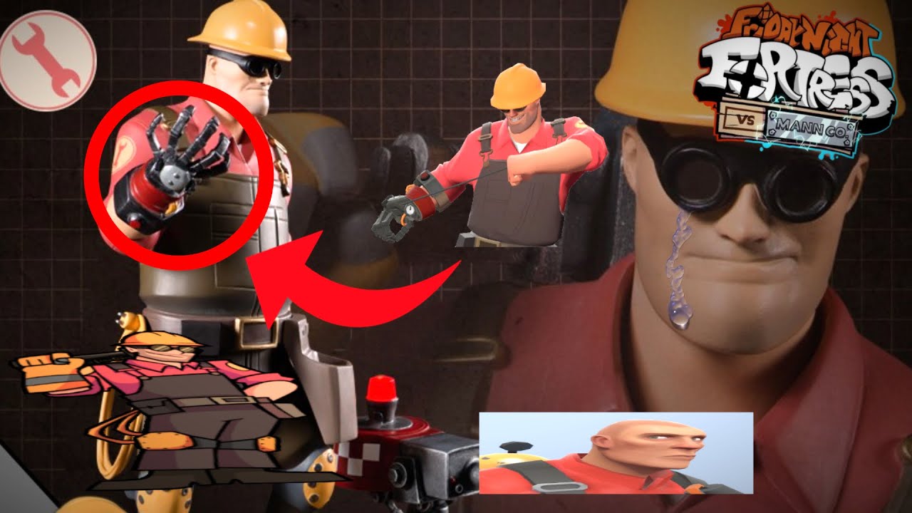 FNFortress Vs. Mann Co | Gunslinger | FANMADE REMIX