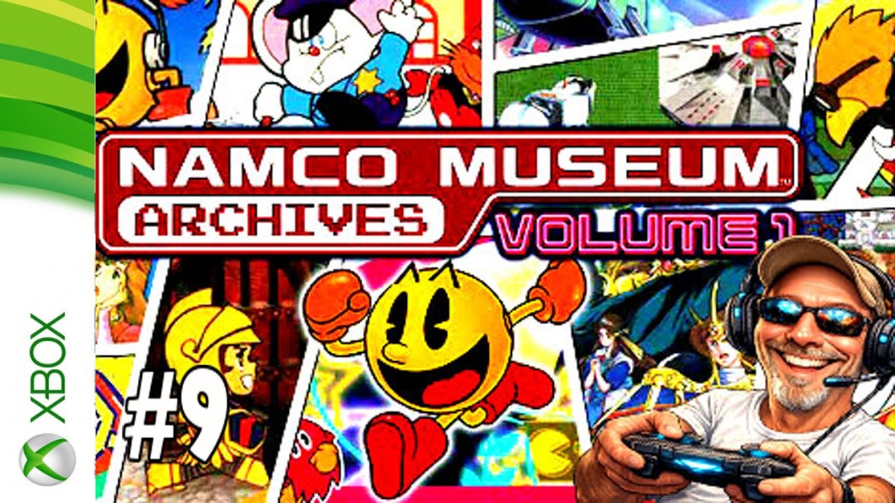 💥 Namco Museum Archives Vol 1 Xbox 360 Gameplay #9 Relive the Classics!