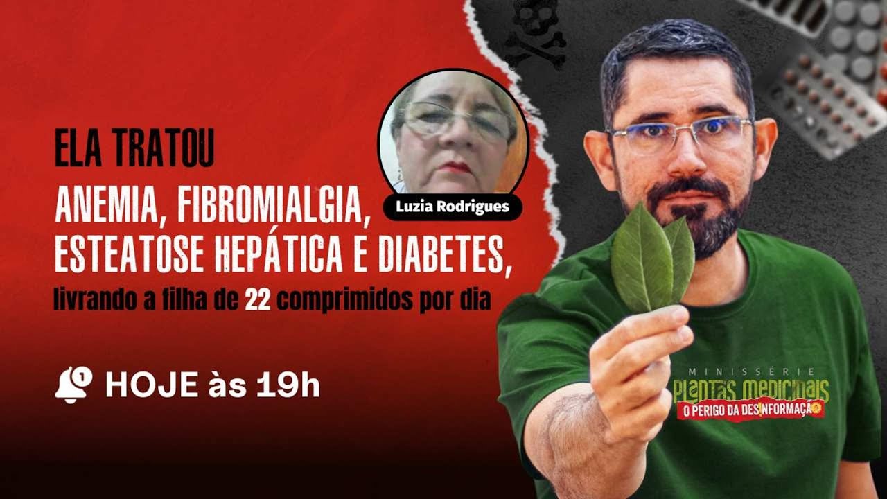 Ela tratou anemia, fibromialgia, esteatose e diabetes, livrando a filha de 22 comprimidos ao dia