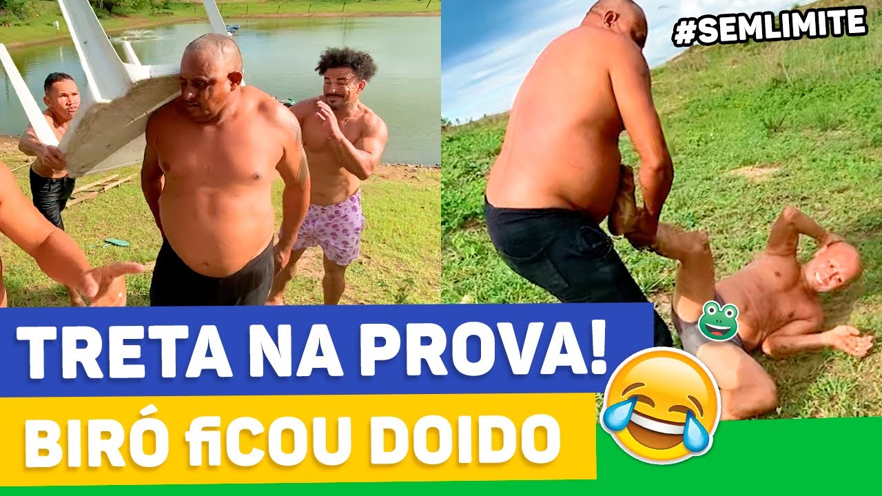BIRÓ FICA DOIDO E VAI PRA CIMA DE TATU | SEM LIMITE DO MUÇÃO