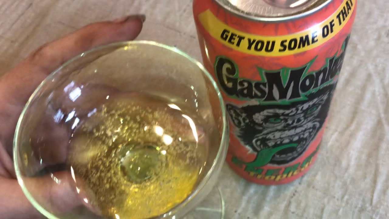 (REVIEW) gas monkey energy drink tropical (weird graphics but surprisingly good)