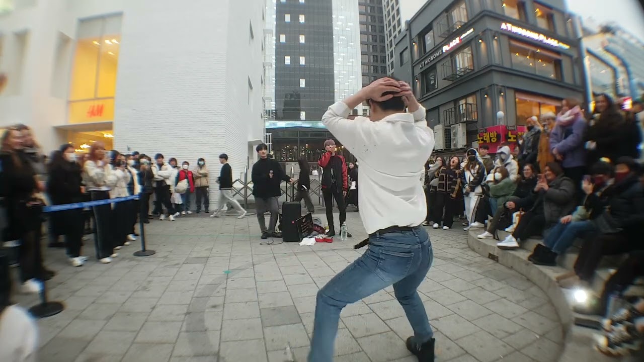23.2.28 ONE OF공연 걷고싶은거리 홍대버스킹 DANCETEAM ONE OF(원오프) by start Big