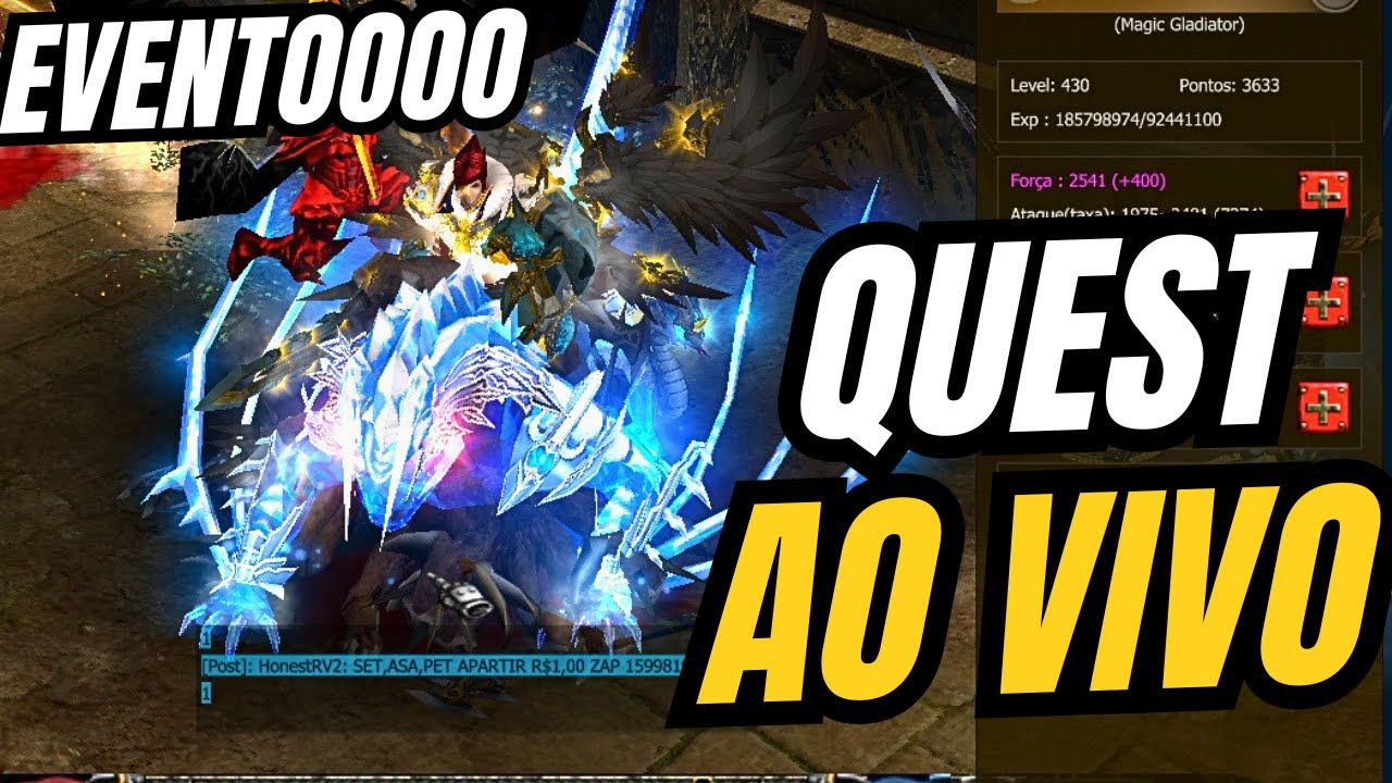 🔴 AO VIVO | FAZENDO A QUEST DE ANO NOVO NO MUAWAY
