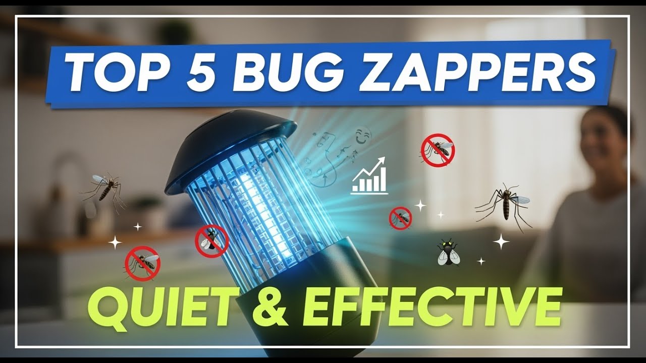 TOP 5 Best Indoor Bug Zappers 2026