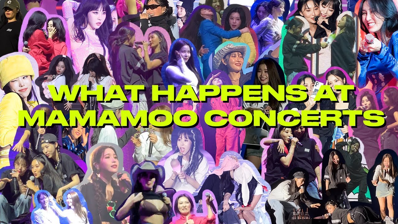 what happens at mamamoo concerts !! | mycon world tour