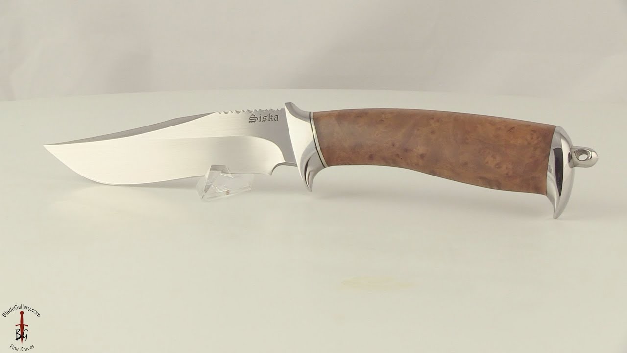 Clip Point Hunter with Thuya Burl