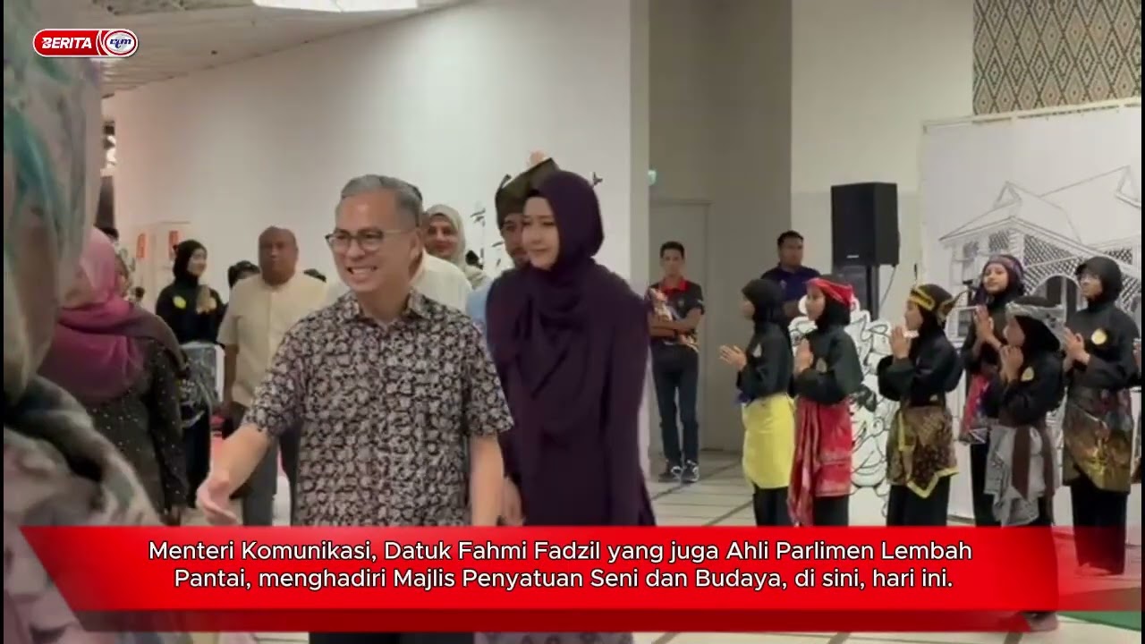 21 FEBRUARI– DATUK FAHMI FADZIL HADIRI MAJLIS PENYATUAN SENI DAN BUDAYA