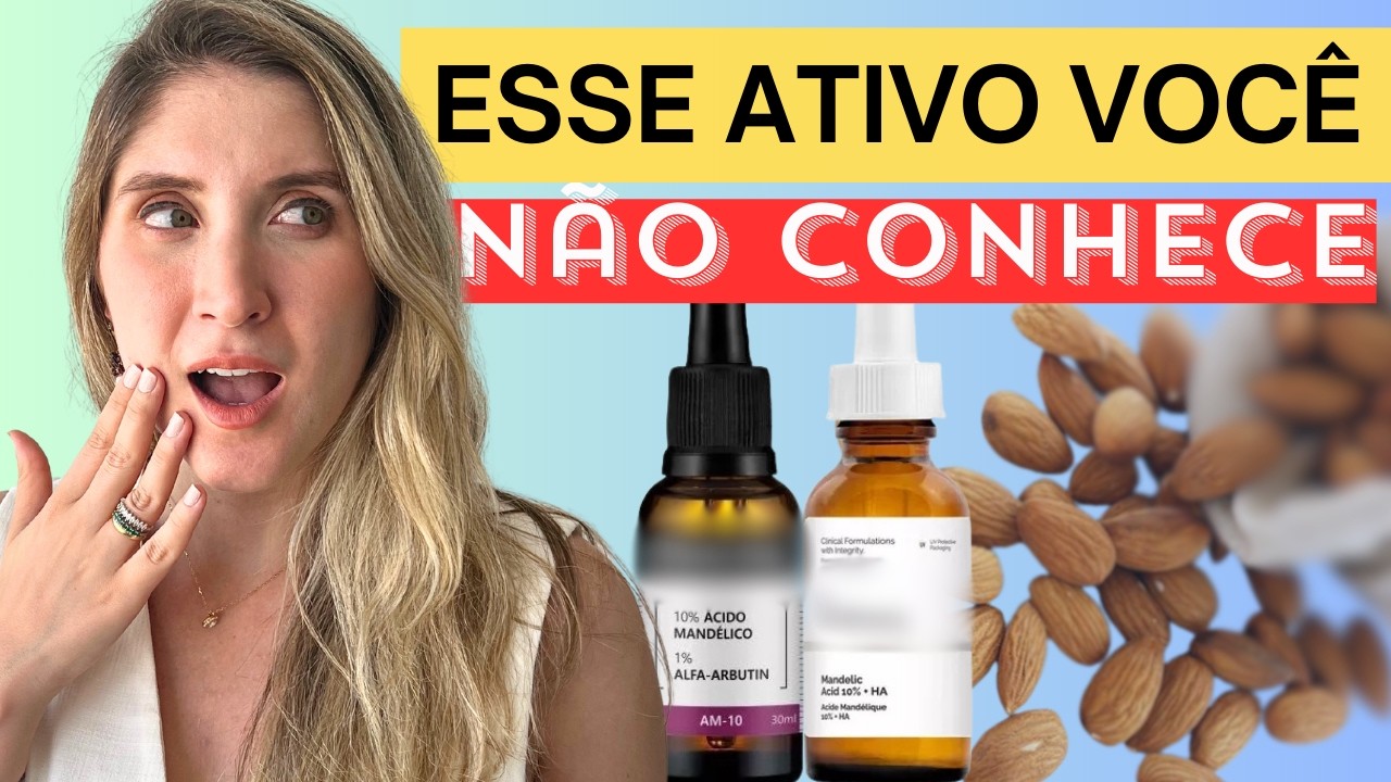 ÁCIDO MANDÉLICO- p/ Espinhas, Manchas e Rugas- [GUIA DEFINITIVO Pela Dermatologista]