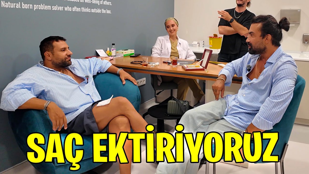 SAÇ EKTİRMEYE GİDİYORUZ! TUNCMETE&EDİZOZCAN