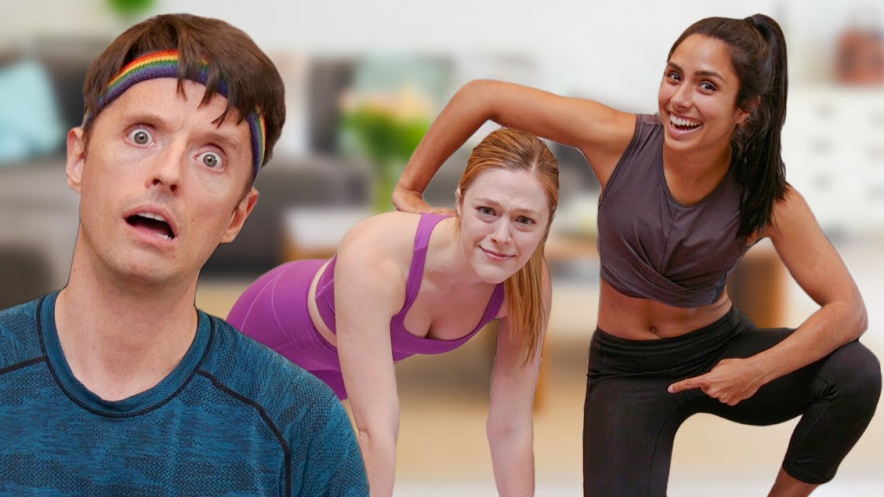 My Friends Try My Home Workout Routine