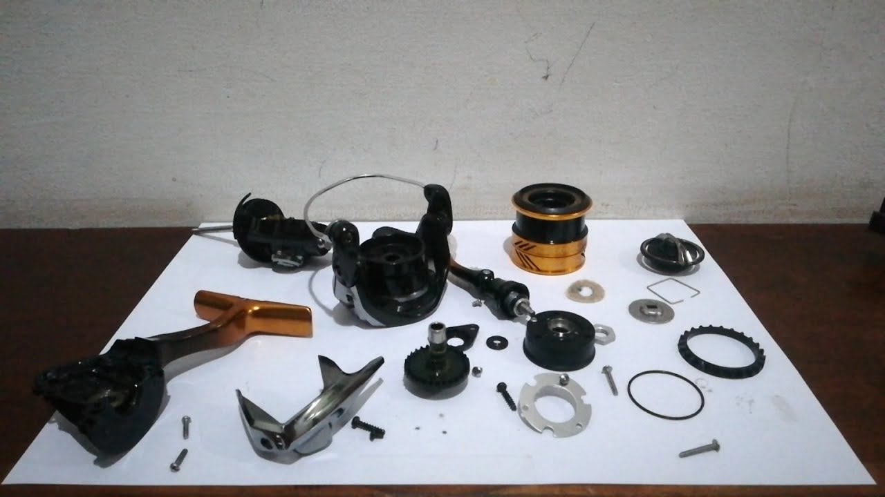 Bongkar reel egi atau nyumi Shimano Soare BB C2000 SSHG