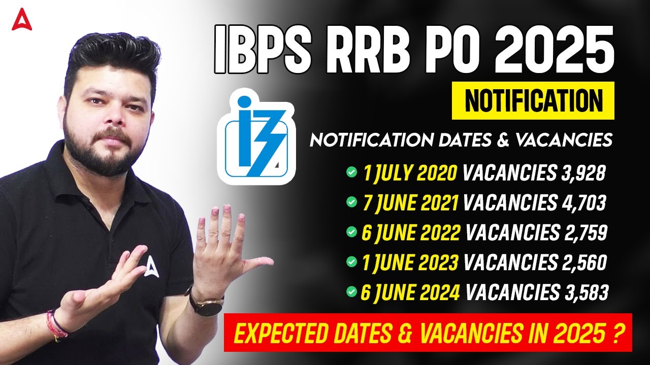 IBPS RRB PO Notification 2025 | IBPS RRB Expected Date & Vacancies 2025 | By Siddharth Sir