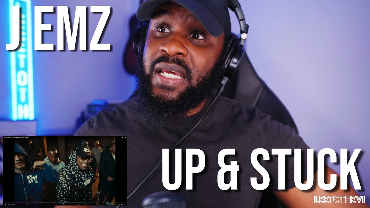 J Emz - UP & STUCK (Official Music Video) [Reaction] | LeeToTheVI