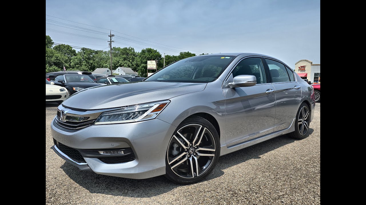 2017 Honda Accord V6 Touring Sedan Features for sale at The Auto Livery www.autolivery.com