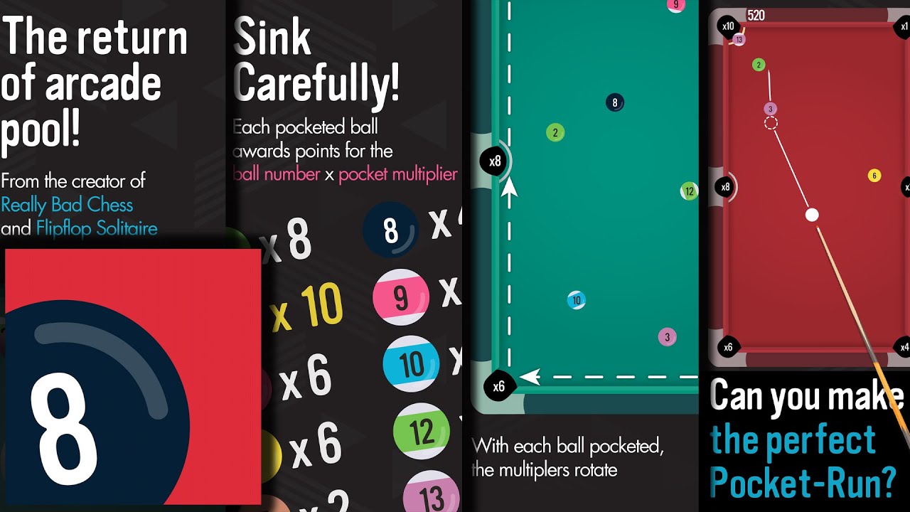 Pocket Run Pool [1080p 60, iPhone XR Gameplay]