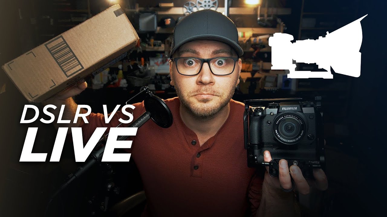 DSLR VS LIVE! - Fuji X-H1 First Impressions! + Unboxing Random Gear