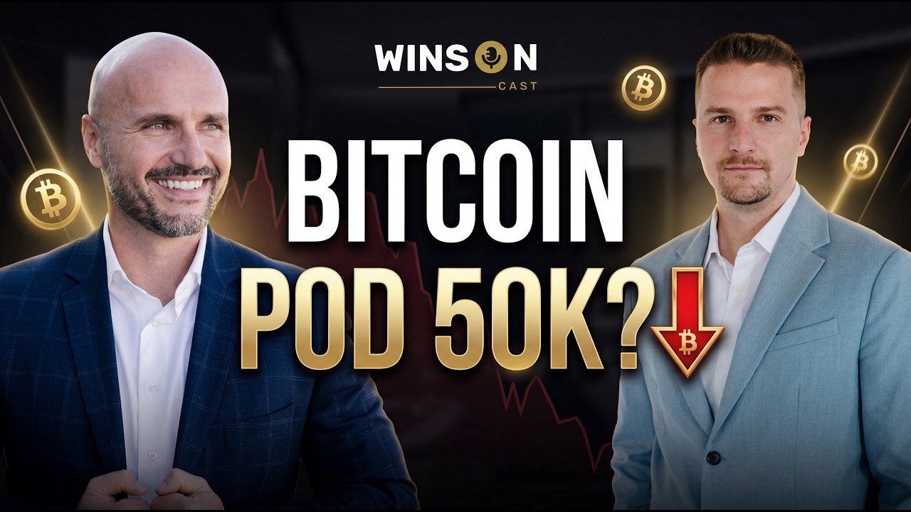 BITCOIN môže PADNÚŤ pod 50 000$ | WinsonCast 12 - Jakub Kraľovanský