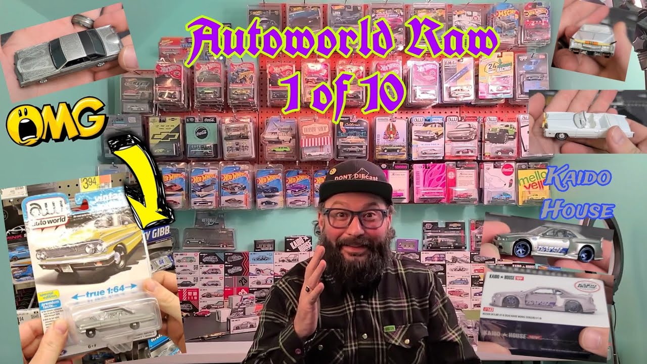 Found a Grail Autoworld Raw!! plus New Kaido Skyline, lowriders, and 1 dope Caddy!