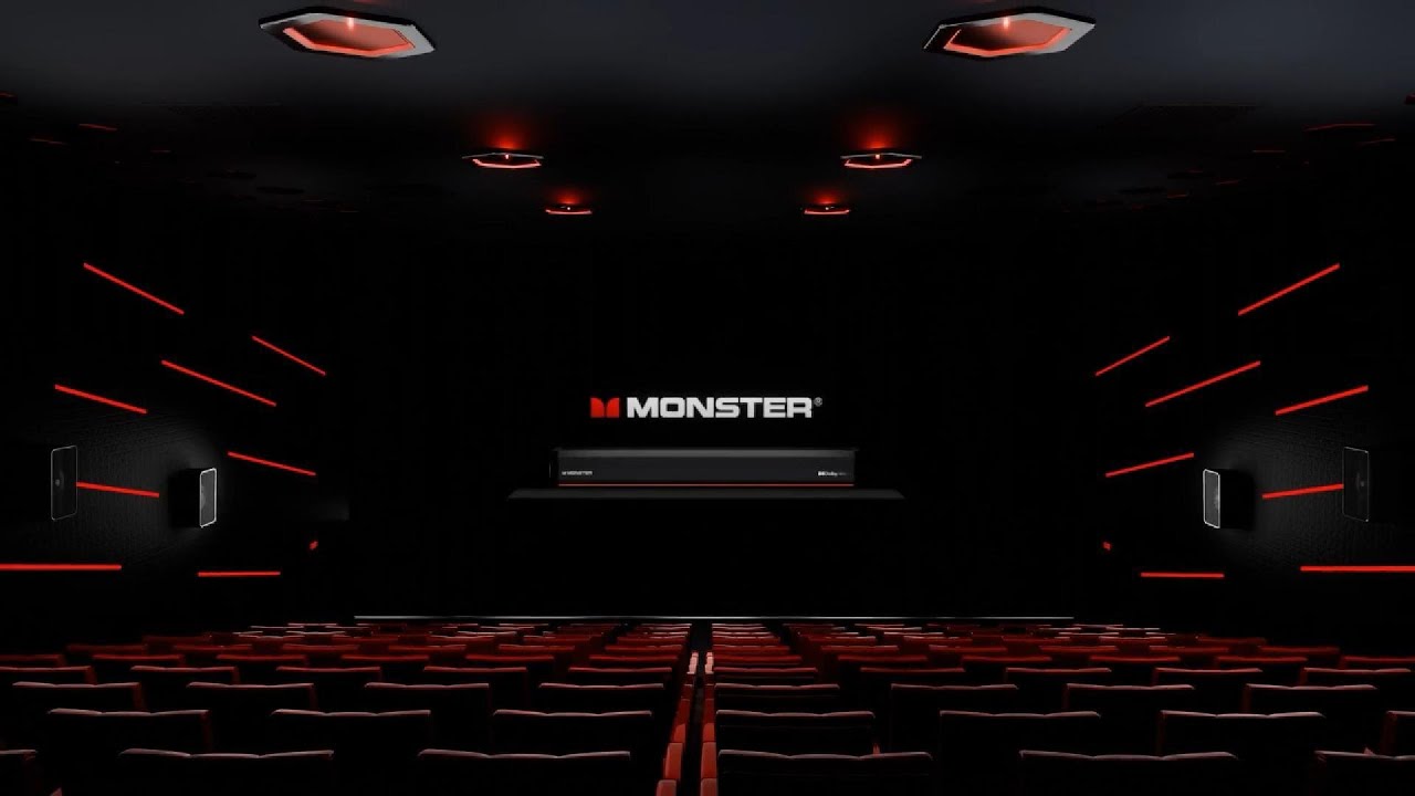 Monster Dolby Atmos Soundbar Speaker