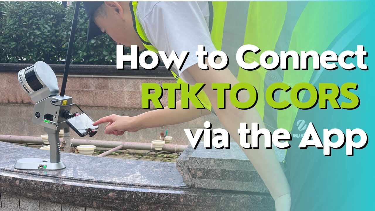 GS-100G Handheld LiDAR Scanner: Setup Tutorial on RTK Connecting to CORS System via the App