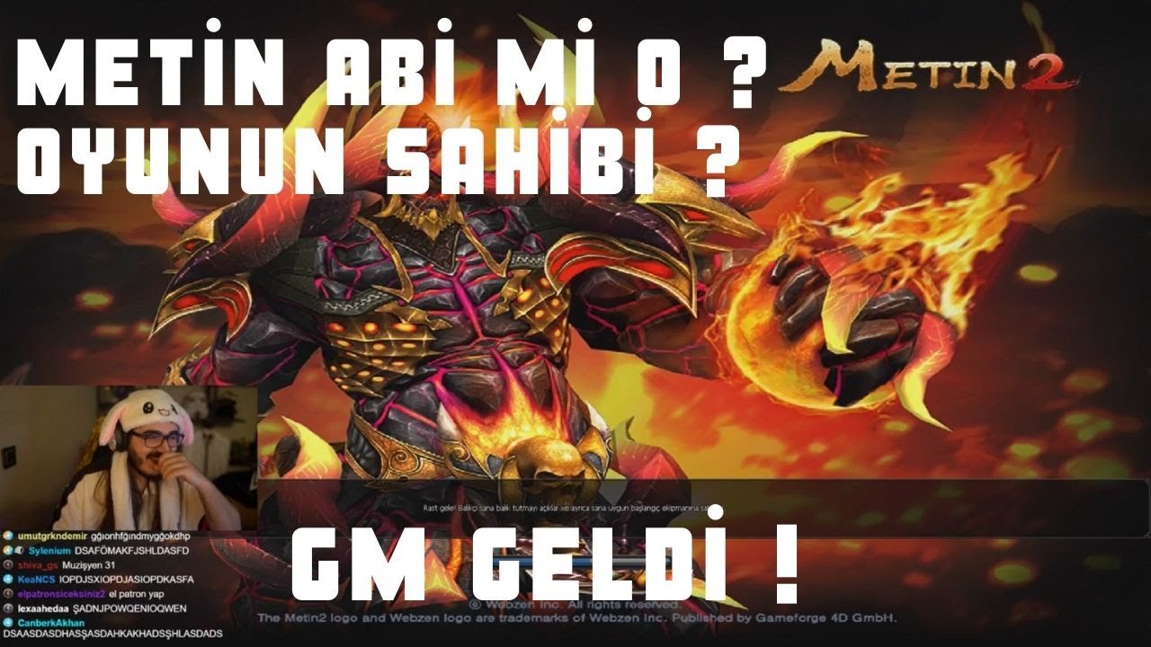 Kendine Müzisyen Erik Dalı ile Metin2 Oynuyor (GM Geldi)