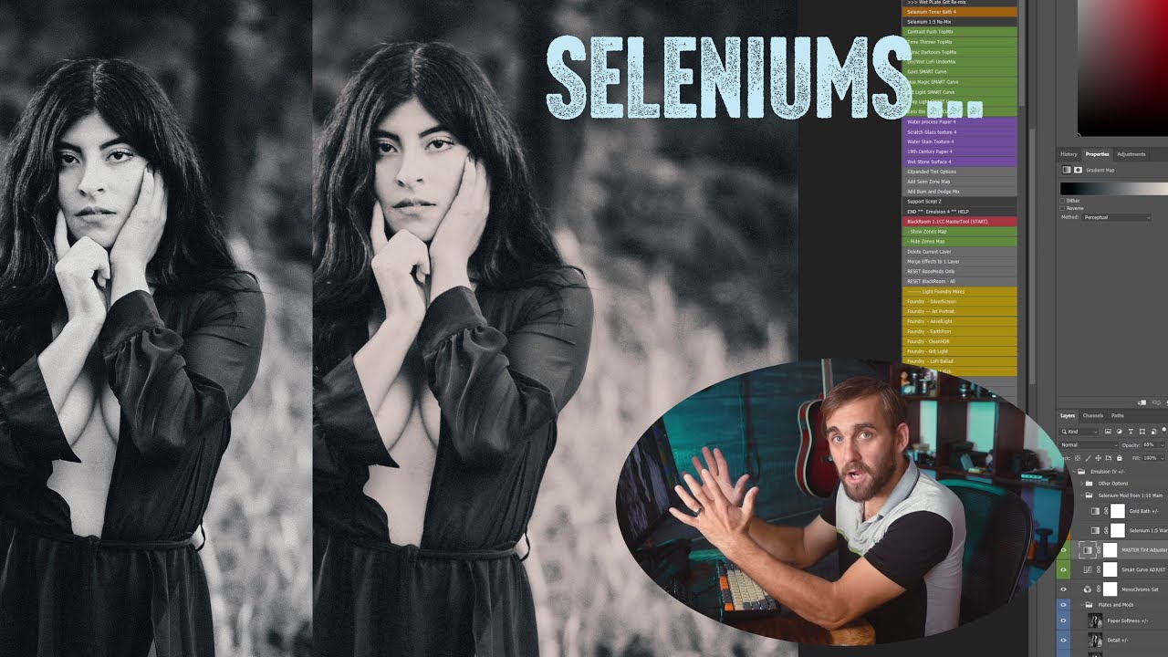 Selenium Toning Digital Photos with Emulsion 4 Actions - Part4