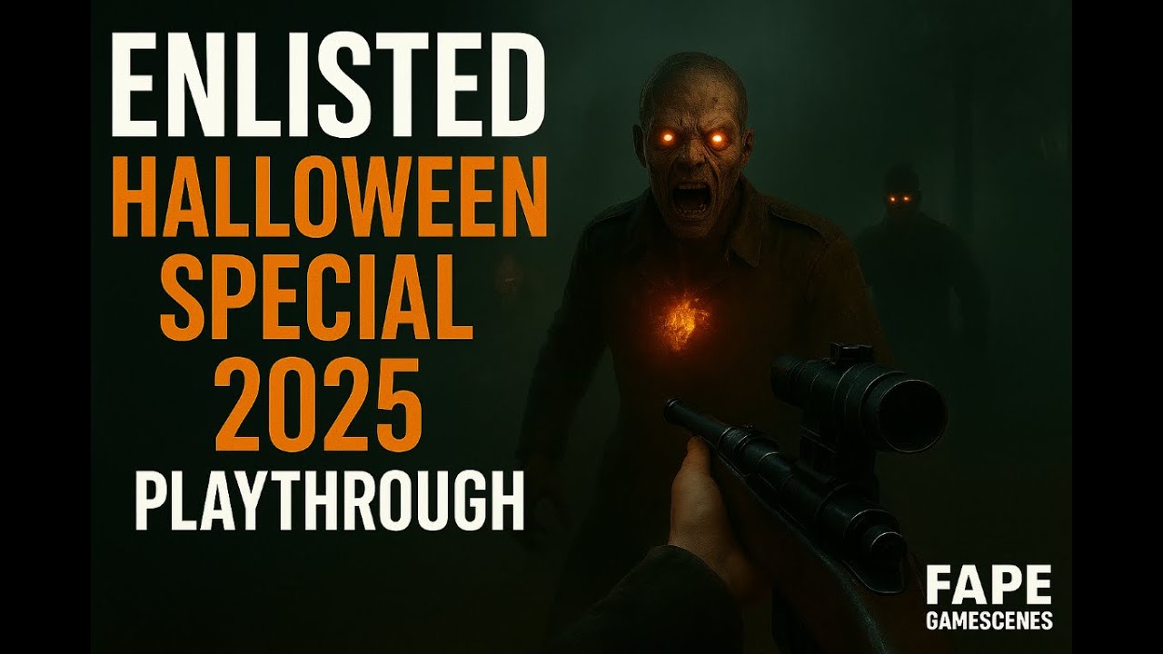 ENLISTED - Halloween Special 2k25 Playthrough [Amateur / Uncut]