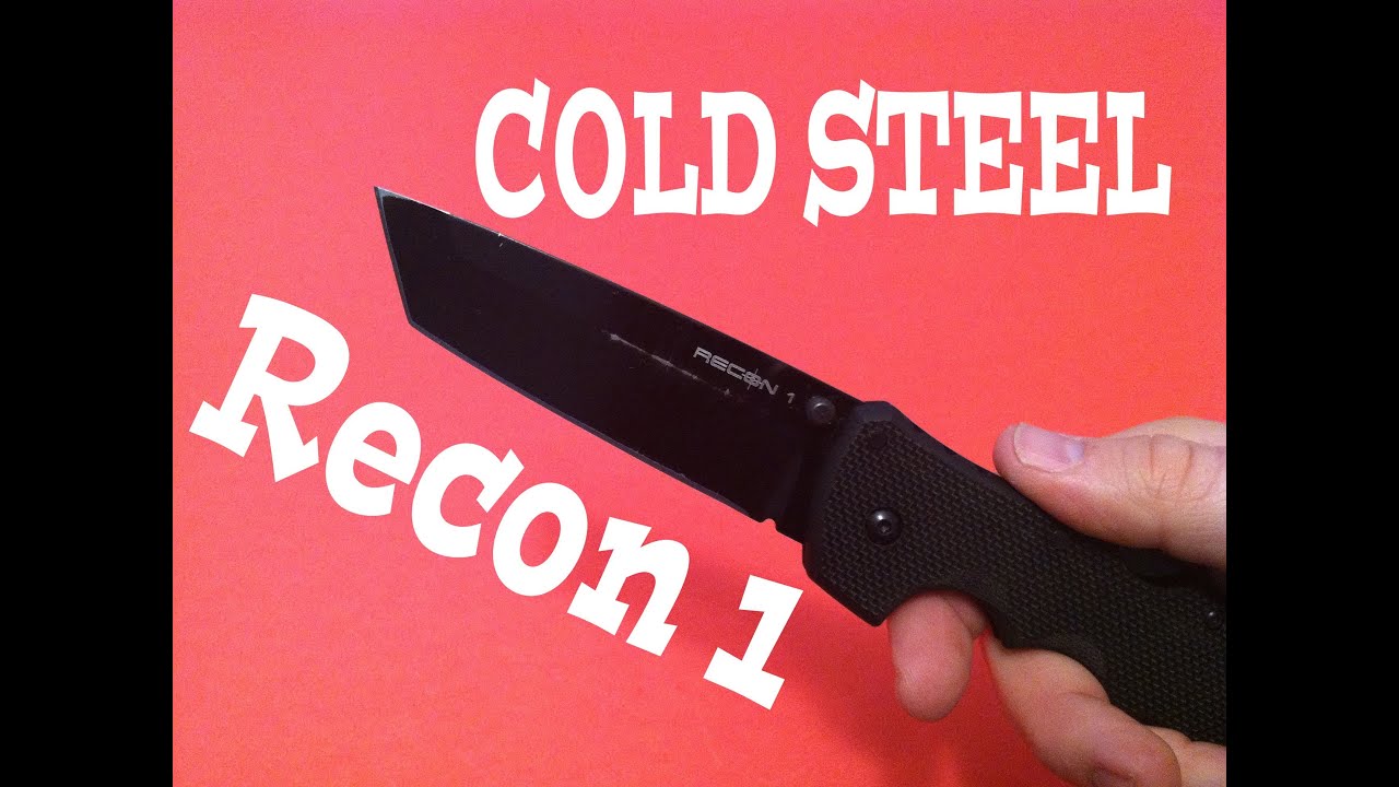Cold Steel Recon 1 Field Test & Knife Review