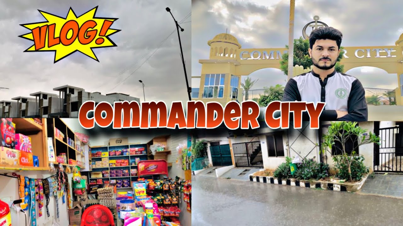Commander City: Barish ki Boondein aur Khubsurat Manzar ⛈️🌧️☃️