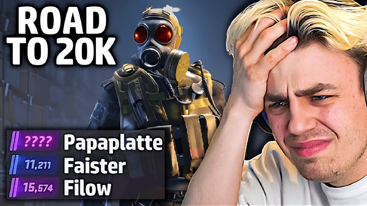 ROAD TO 20K ELO! - Papaplatte spielt Counter Strike 2