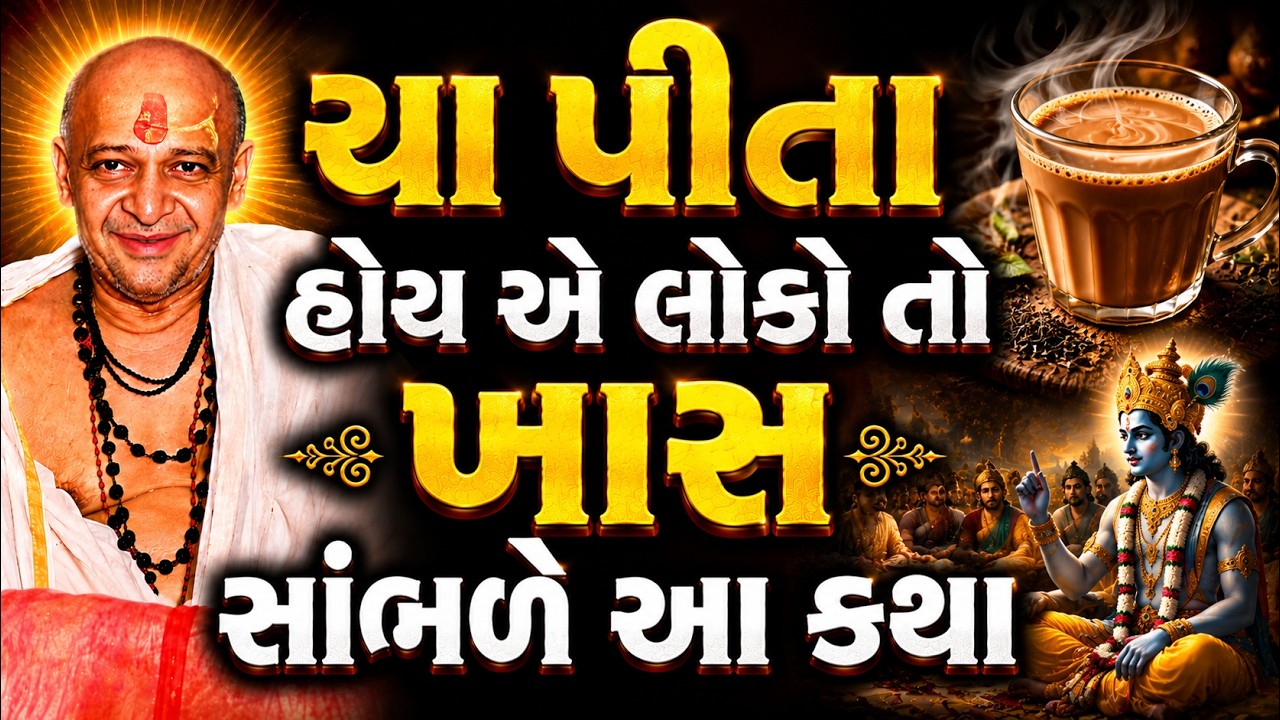 ચા પીતા હોય એ લોકો તો ખાસ સાંભળે આ કથા | dongreji maharaj katha | bhagwat katha| gujarati katha