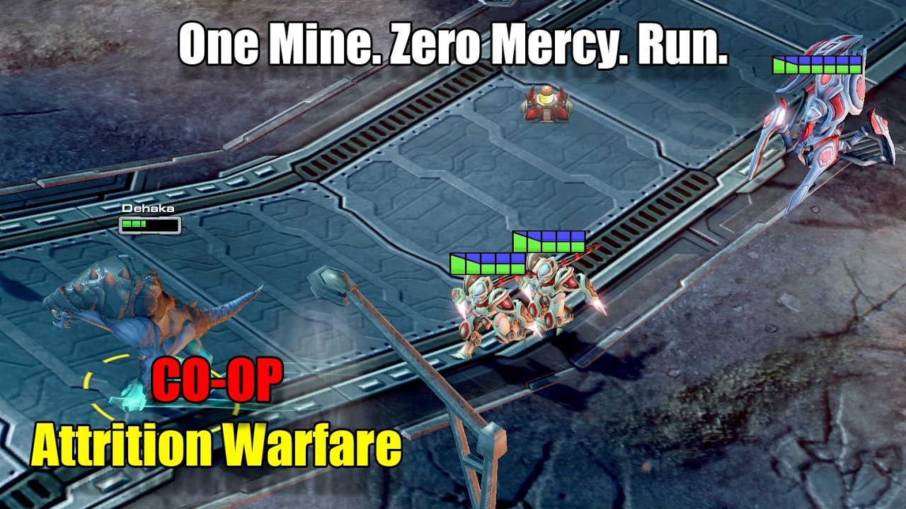 Attrition Warfare | StarCraft 2 Co-op Brutal Mutation | Dehaka & Alarak