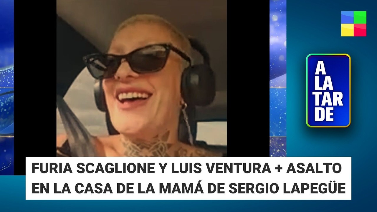 FURIA SCAGLIONE Y LUIS VENTURA + SERGIO LAPEGÜE #ALaTarde | Programa completo (11/02/26)