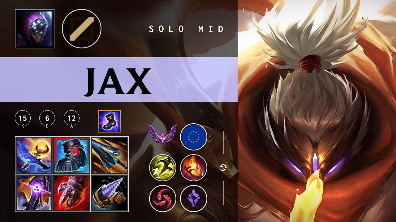 Jax Mid vs Fizz - EUW Master Patch 26.03