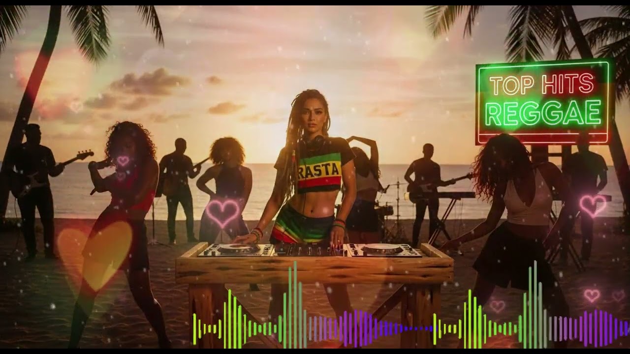 RELAXING REGGAE MUSIC MIX 🎶 ROMANTIC ISLAND FEEL