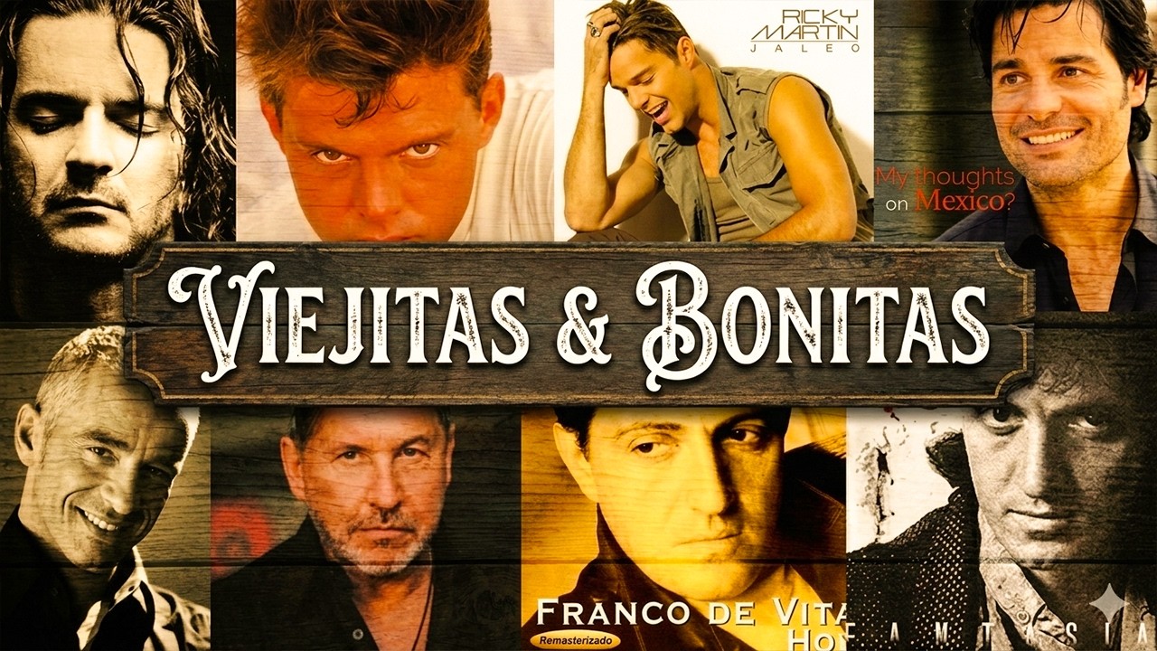 Ricardo Arjona - Ricardo Montaner - Luis Miguel - Chayanne - Franco De Vita Mix VIEJITAS & BONITAS#