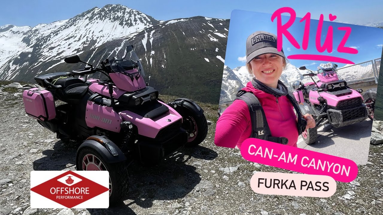 R1Liz - Can-Am Canyon - Furka Pass Switzerland