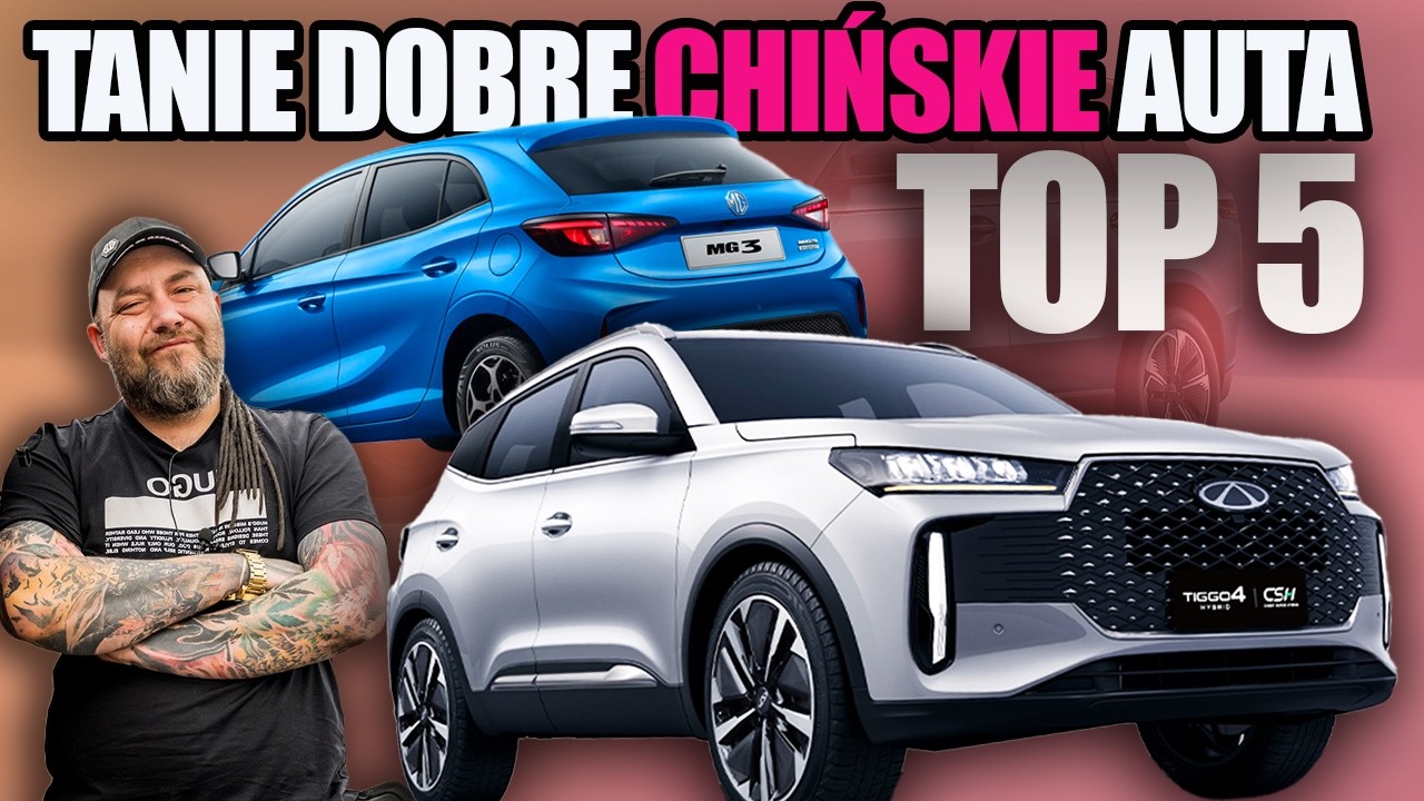 Najciekawsze Tanie AUTA chińskie NOWE do 100k. Top 5