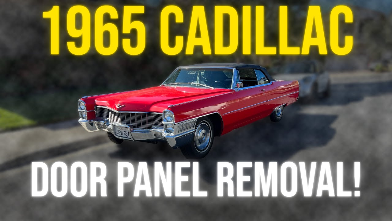 Снятие дверной панели Cadillac 1965 года! (Сделай сам!) #cars #diy