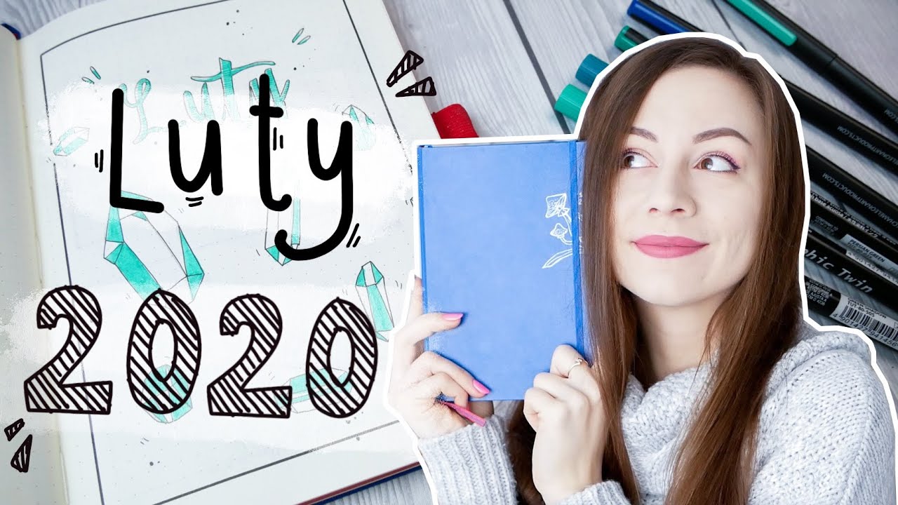 ZAPLANUJ ze mną LUTY w Bullet Journal 2020