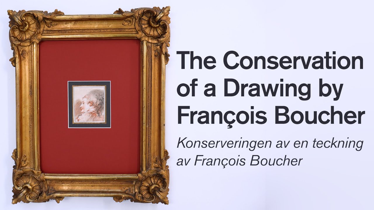 The Conservation of a Drawing by François Boucher
