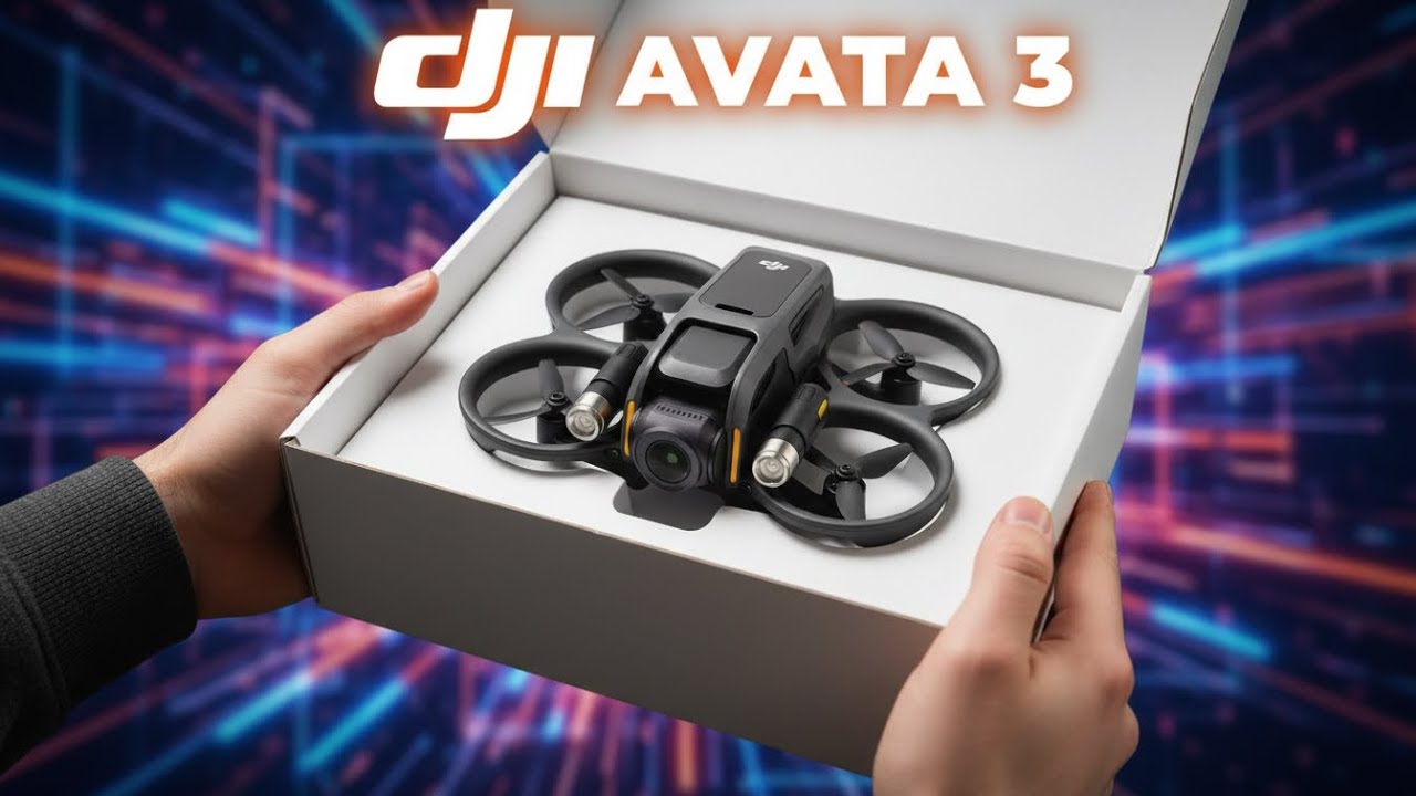 DJI Avata 3 официально анонсирован – характеристики, особенности и цена.