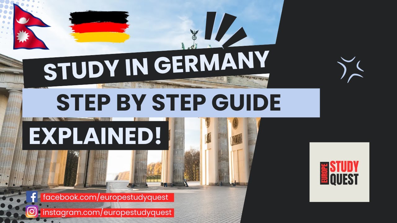 How to apply for Germany from Nepal | Complete Process | Guide| Full Scholarship | Study in Germany