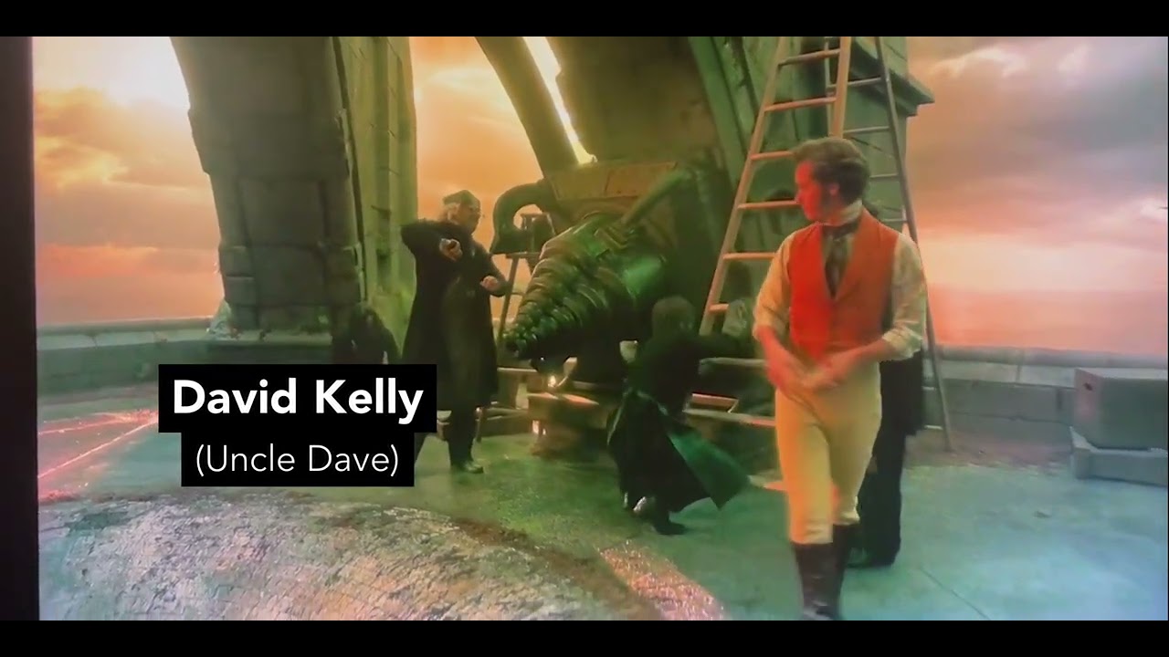 My Uncle David Kelly was in Guillermo Del Toro’s Frankenstein !